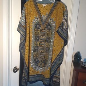 Navy and Olive Tunic